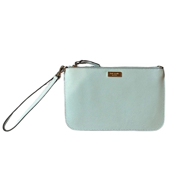 kate spade Handbags - Kate Spade Newberry Lane Lolly Wristlet Blue NWOT